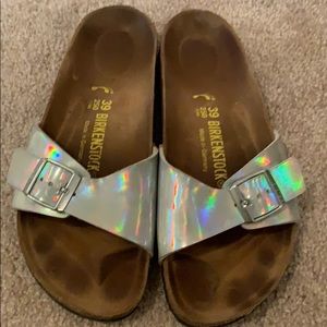 Silver Birkenstock’s